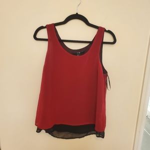 ‼️LAST CALL‼️ Red sleeveless top forever 21, small